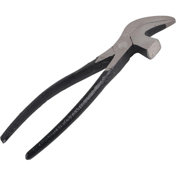 45# Pince à cobbler en acier pour la fabrication de chaussures, artisanat du cuir, outil de travail DIY, forme de bec, actionné à la main