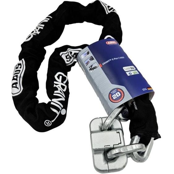 Abus - 4900/14MKS150 Chaîne antivol noir fermeture à clé Q466223