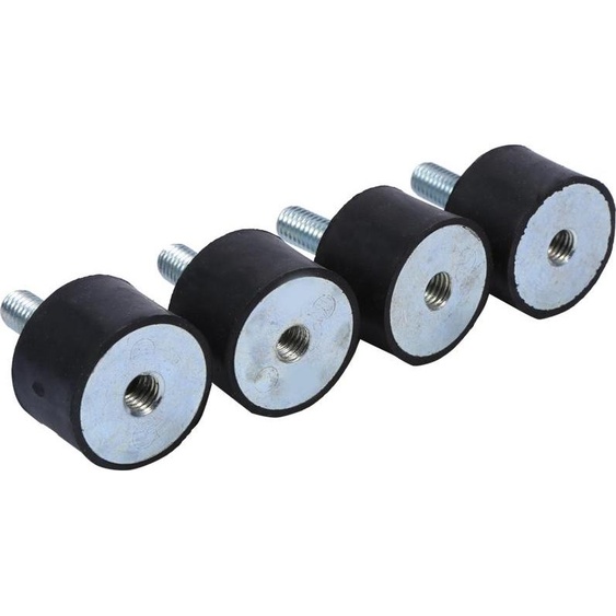 4x supports en caoutchouc amortisseurs anti -vibration bloc muet bobines M8