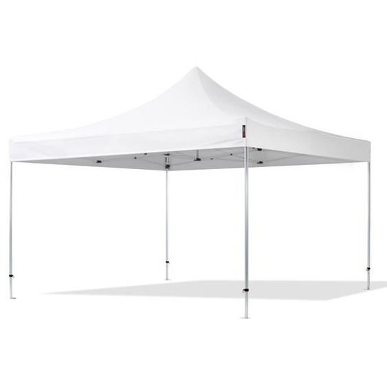 4x4 m Tonnelle pliante Alu, PES 800, blanc - (600172)