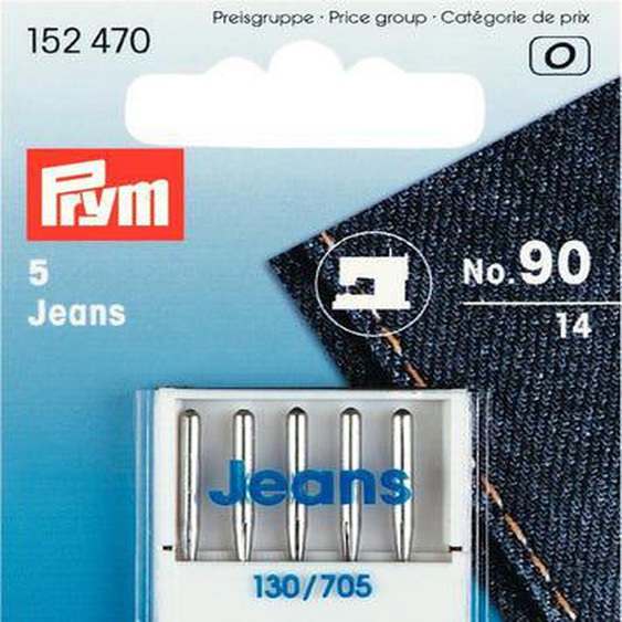 5 Aiguilles machine à coudre universelle pour jeans N° 90