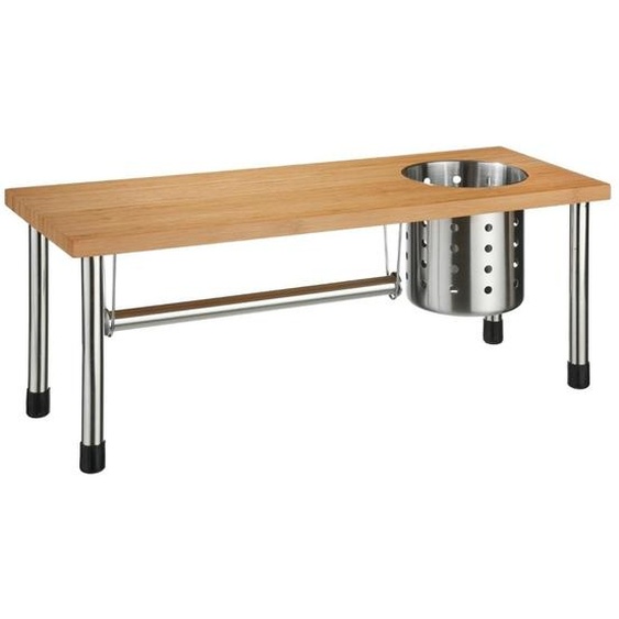 5 five simply smart - Etagère de rangement pour évier bambou