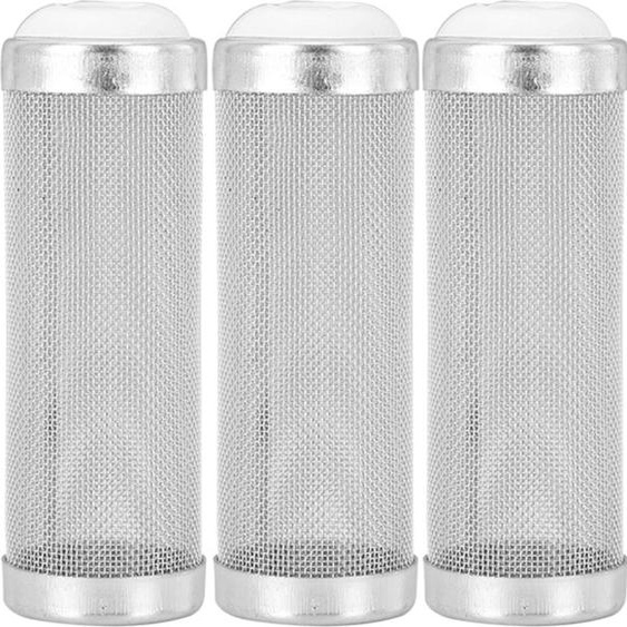 5 pcs. protection daspiration en acier inoxydable, panier filtre 16mm, pour crevettes & jeunes poissons dans laquarium