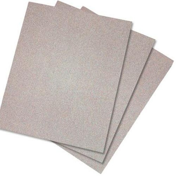 50 feuilles abrasives VC 152 VELOURS rectangulaires 70 x 115mm G80 - HERMES - 6075103
