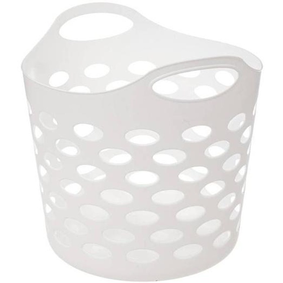 Panier à Linge - FIVE - Flex - 28L - Blanc - Contemporain