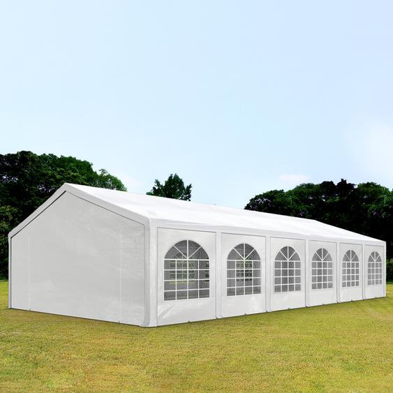 5x12 m tente de réception, PE 450, H. 2 m, blanc