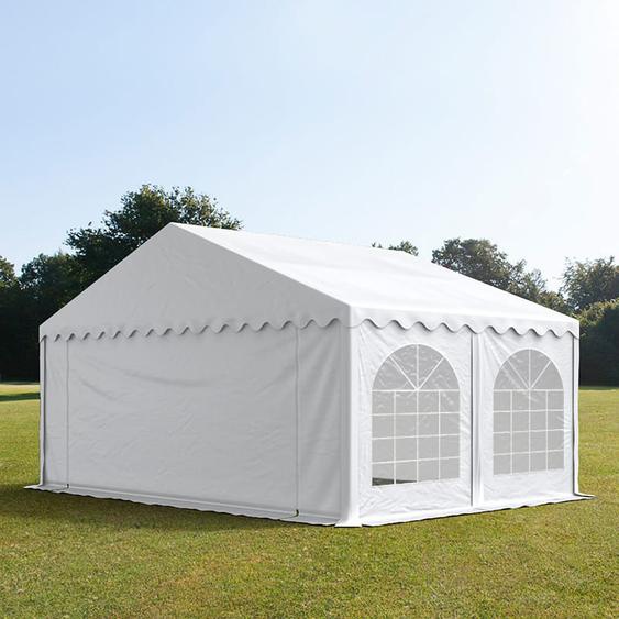 5x5 m tente de réception, PVC 750, H. 2 m, blanc