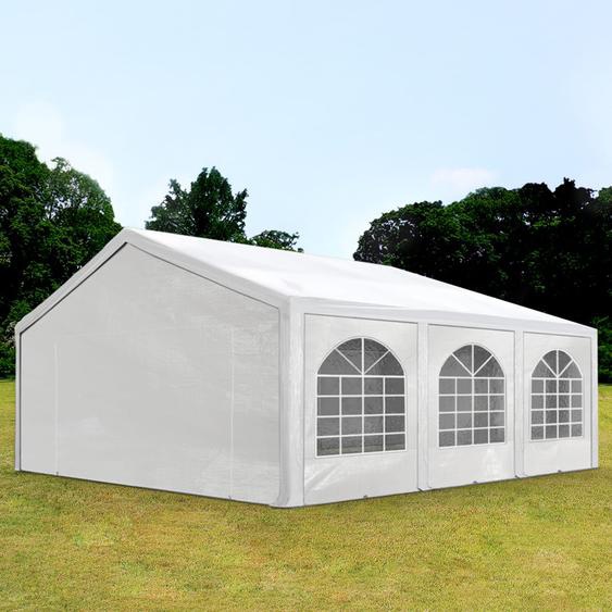 5x6 m tente de réception, PE 450, H. 2 m, blanc - (91114)