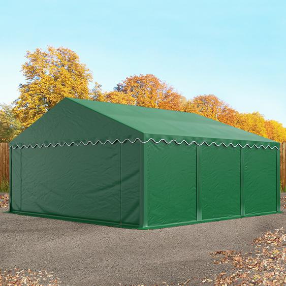 5x6 m tente de stockage, PVC 750, H. 2 m, vert foncé
