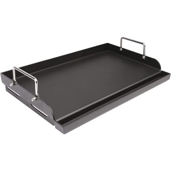 63 x 41cm Plaque de cuisson en téflon pour la plupart des barbecues à gaz et au charbon de bois, grill électrique, plancha bbq universelle Plaque
