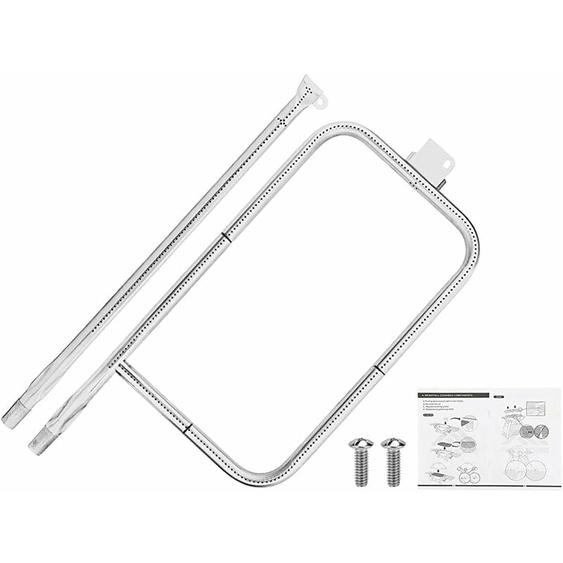 65032 Tube de Brûleur accessoire pour Weber Q300 Serie Q320 Q3000 Q3200, 404341, 57060001, 586002, pièce détachée de brûleur de gril en acier