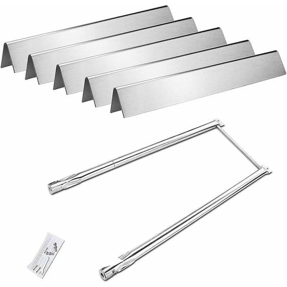 68,6cm Brûleur et 54,6cm Flavorizer Bars Kit de pièces de rechange pour Weber Spirit 200 E210 S210 bouton de commande latérale (2007-2012), Genesis