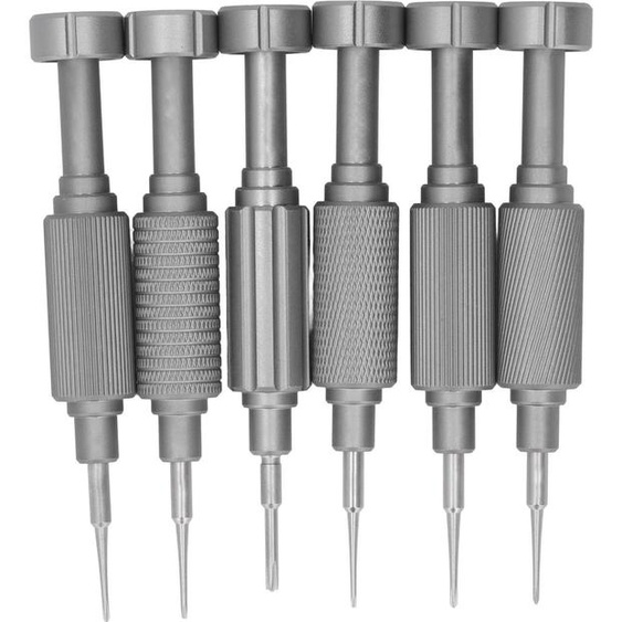 6Pcs Phone Screwdriver Set Strong Wear Resistant 0.6 0.8 T2 1.2 1.5 2.5 Magnetic Screwdriver Kit