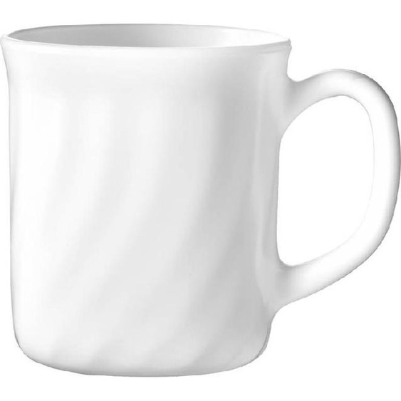 6x Esmeyer 441-012 Arcoroc Tasse à café TRIANON, 0,29 l, blanc