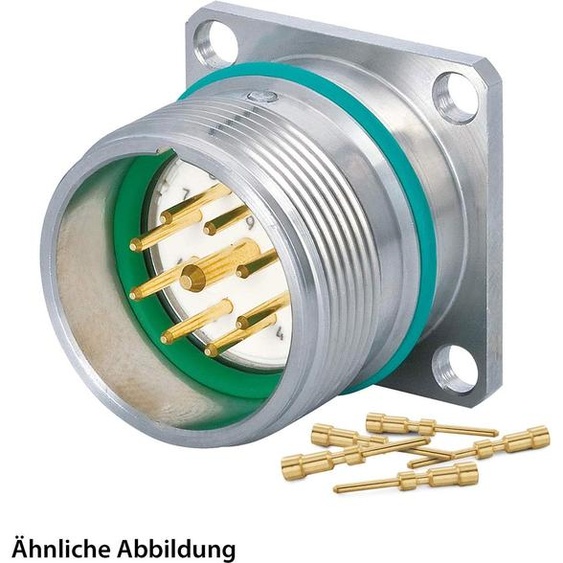 799921022K HUMMEL SET incl. contacts M23 Signal INOX Connecteur dappareils, sertissage droit nombre de pôles 11+PE, broche avec