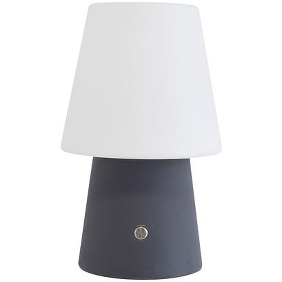 8 seasons - Lampe de table No. 1 Anthracite 30, LED RGB à intensité variable avec accu