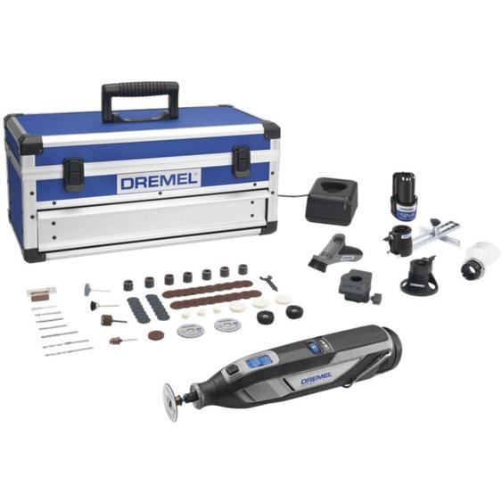 8240, outil multifonctions sans fil avec kit daccessoires de lédition Platine - Dremel