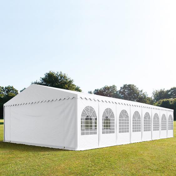 8x36 m XXL tente de réception, PVC 1400, H. 2,6 m, blanc - (49255)