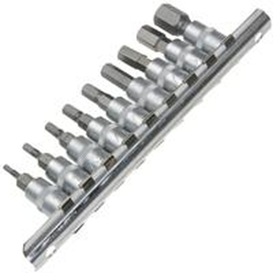 9 x embouts Douilles Douille POUCE SAE 1/4 femelle