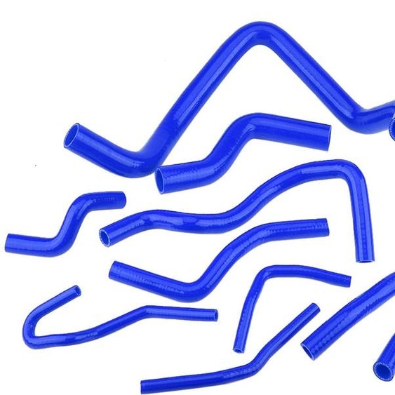 9pcs Kit tuyau de radiateur de voiture en silicone bleu pour Civic D15 D16 SOHC EG/EK 1992-2000