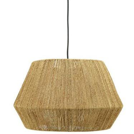 Abat-jour à suspendre en jute naturel Diamètre 50 cm