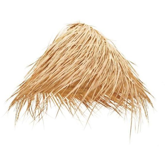 Abat-jour cône - HOME MAISON - Naturel - 40 cm - Paille - Bohème