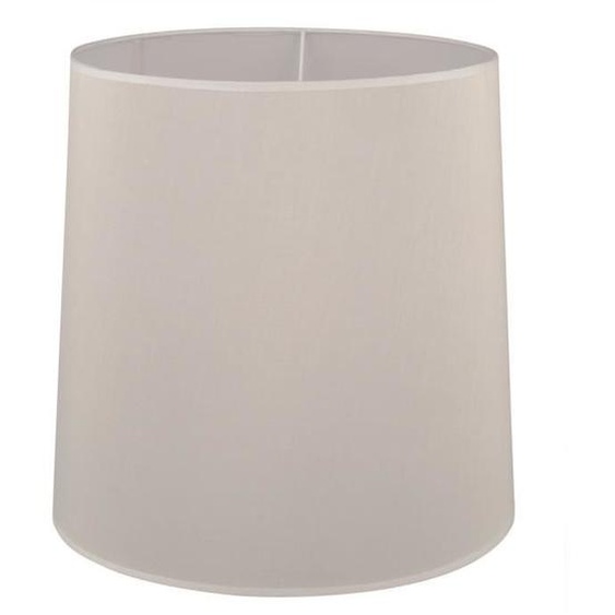 Abat-jour Conical écru - Fantasia - Diamètre 35 cm - Style contemporain - Matière Inox