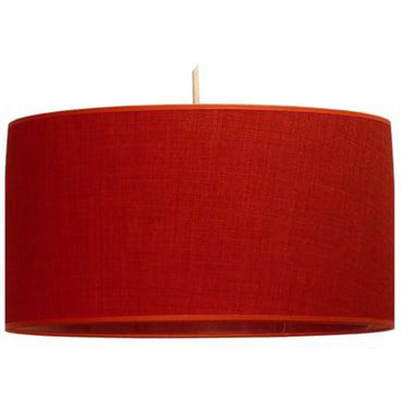 Abat-jour cylindrique finno rouge Ø40 cm