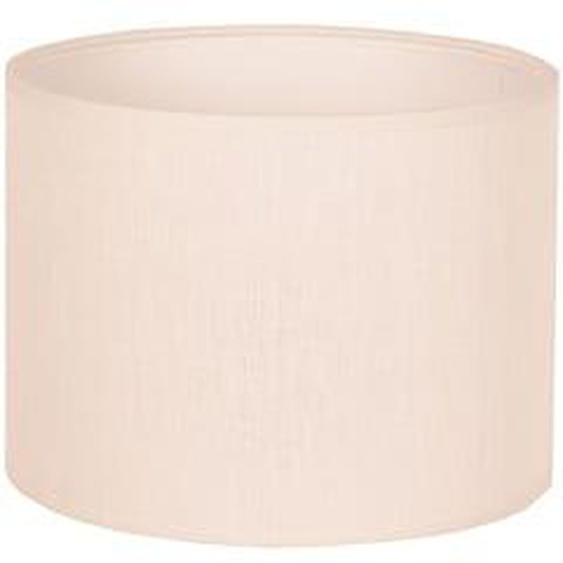 Abat-jour cylindrique lin lavé neige Ø35 cm