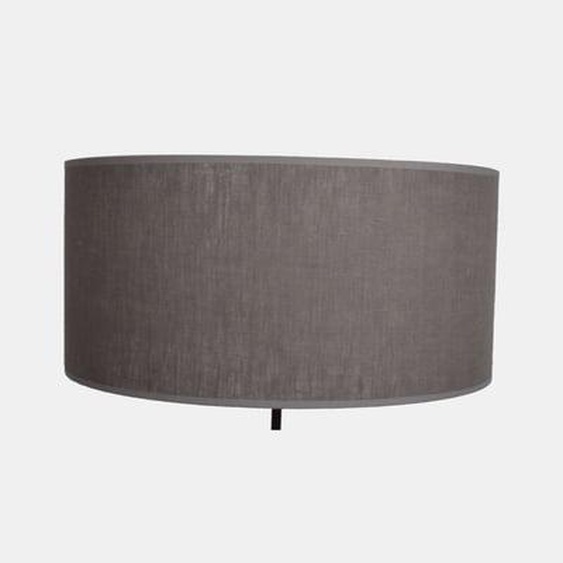 Abat-jour cylindrique lin taupe Ø35 cm