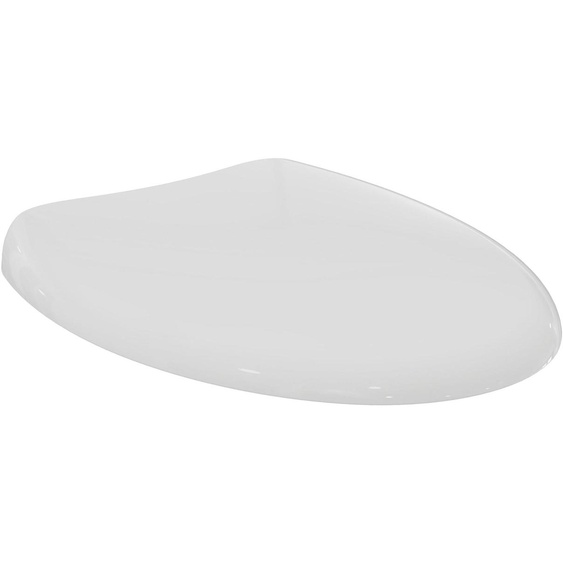 Abat-jour de toilette rond, blanc, en Duroplast, pour modèle Novella, avec charnières en métal