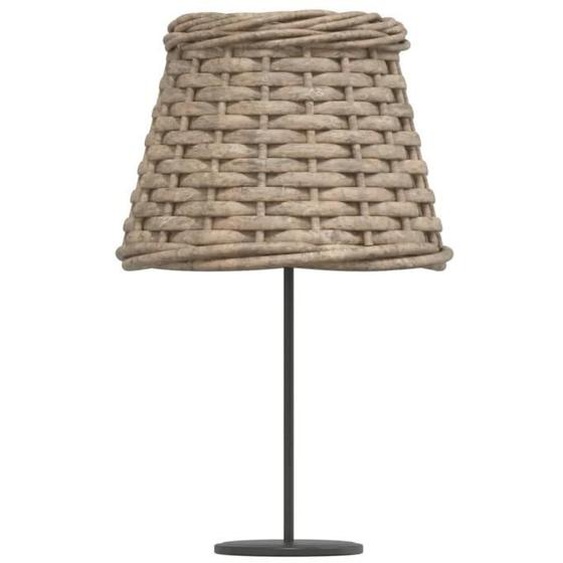 Abat-jour - MOTHINESSTO - YY00797 - Marron - Ø15 cm - Osier - E27