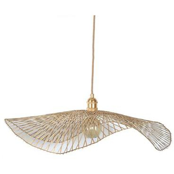 Abat-jour pour suspension Libellule bambou Ø75 cm