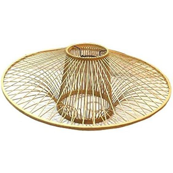 Abat-jour standard - DKD Home Decor - Naturel - Bambou - 50 cm - Originalité pour votre maison