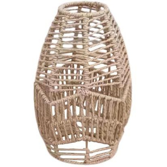 Abat-jour Suspendu En Rotin de Corde pour Table à Manger 23x10.5x6.8CM