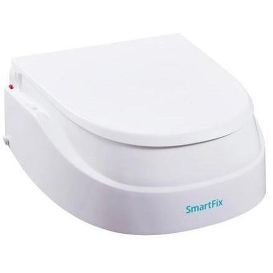 Abattant de toilettes réglable Dietz SmartFix sans accoudoirs