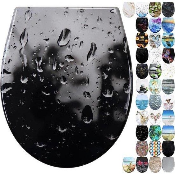 Abattant de WC 45 x 37 cm Abattant de WC haut de gamme