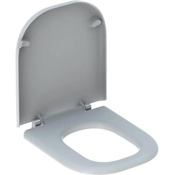 Abattant de WC - GEBERIT - Renova Comfort - Compatible ALLIA Lattitude - Charnières inox - Antibactérien