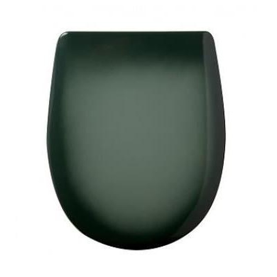 Abattant WC - HOME MAISON - OLFA - Effet Jaspé Vert - 40 à 45 cm x 36 cm - Déclipsable
