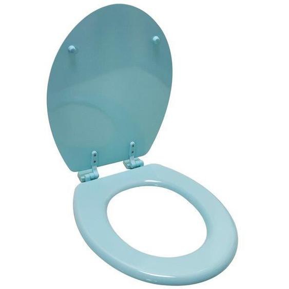 Abattant WC - ARVIX - Universel - Bois compressé HDF - Vert - Charnières en plastique