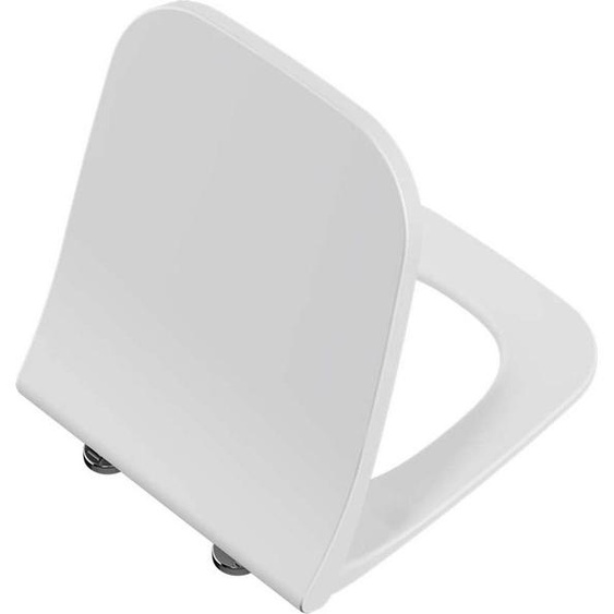 Abattant WC fin amovible avec charnières métalliques, fixation par le haut, fermeture en douceur VitrA 191-003-009