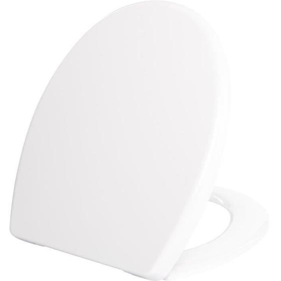 Abattant WC - ODYSSEA - Flap - Blanc - Duroplast - 43 x 37,6 cm