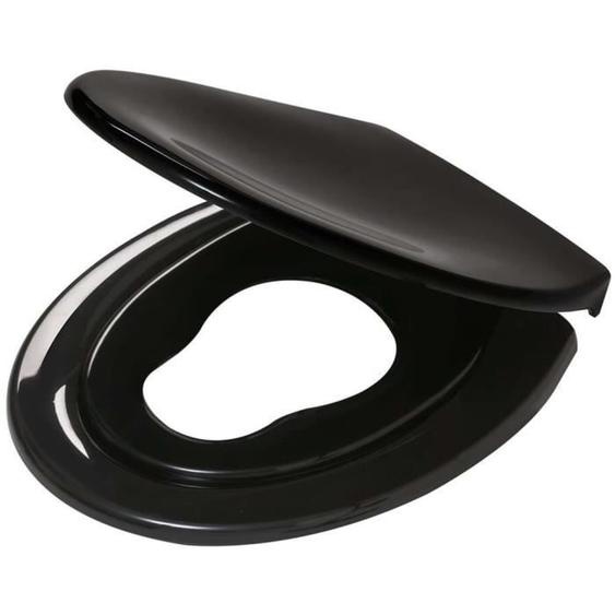Abattant WC pour enfant Tulsa Thermoplast Noir de Tiger
