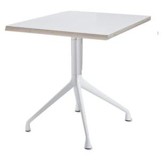 About A Table AAT15 - stratifié blanc, bordure contreplaqué