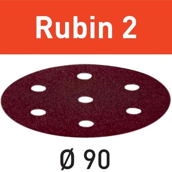 Abrasifs RUBIN 2 STF D90/6 P80 RU/50 - FESTOOL - 499079