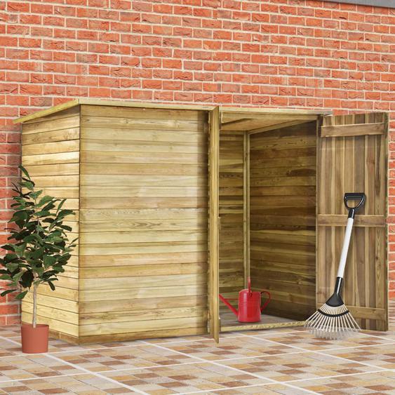 Abri de jardin 232x110x170 cm Bois de pin imprégné