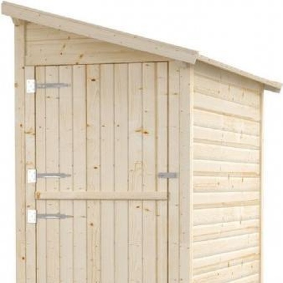 Abri de jardin CLONER en bois épicéa 250x120 cm H. 224 cm-124 ---Naturel clair