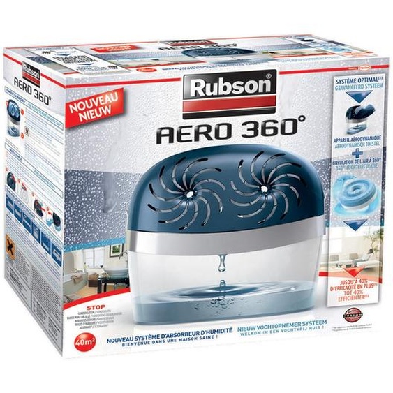 Absorbeur dhumidité Rubson  Aéro 360° pour grandes pièces