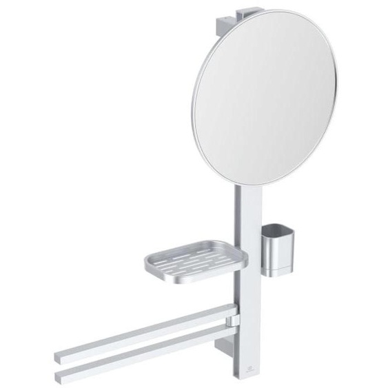 Accessoir-Bar M700 avec miroir d= 320mm silver silver