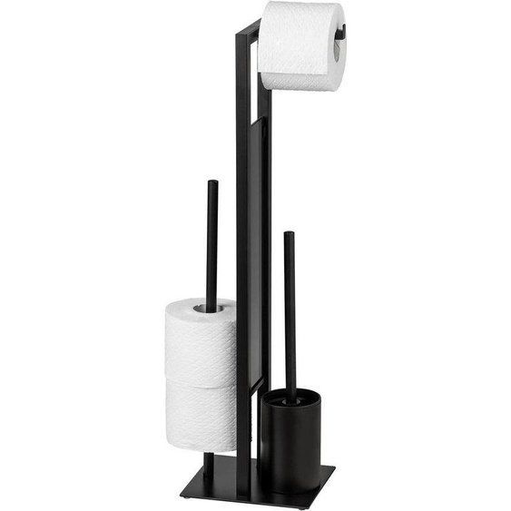 Accessoire de salle de bains Rivalta noir 20 x 70 x 18 cm - Accessoire de WC design